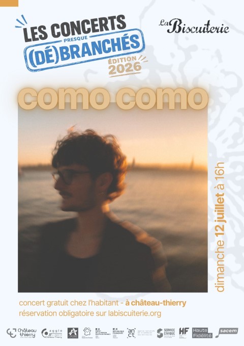 Affiche COMO COMO en concert chez l'habitant