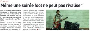 Coupure de presse — Autant en emporte la Marne, Juin 2016 : Boogers, concert, rock