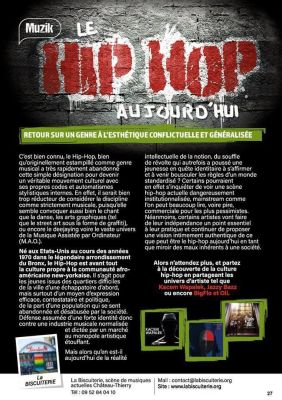 Coupure de presse — Hé Mag', Novembre 2016 : Kacem Wapalek, BigFlo et Oli, rap, chronique