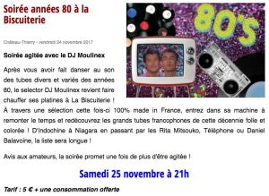 Coupure de presse — Vu du Château, Novembre 2017 : DJ Moulinex, dj set