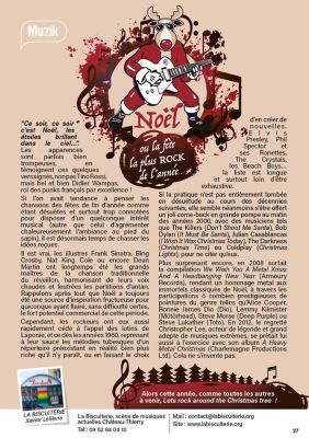 Coupure de presse — Hé Mag', Décembre 2017 : rock, chronique