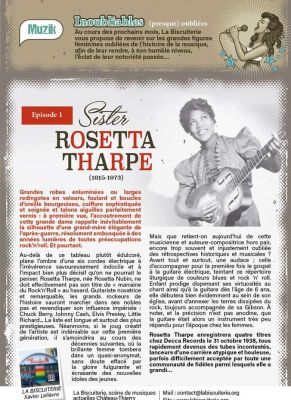 Coupure de presse — Hé Mag', Février 2018 : Sister Rosetta Tharpe, chronique, femmes et musique, rock