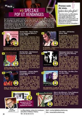 Coupure de presse — Hé Mag', Octobre 2018 : Nancy Sinatra, Jacques Higelin, chronique, pop