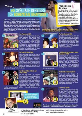 Coupure de presse — Hé Mag', Novembre 2018 : Queen, chronique, rock