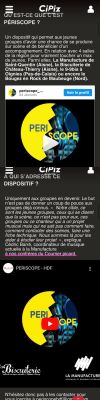 Coupure de presse — Courrier picard, Mars 2021 : Périscope, accompagnement, partenariat