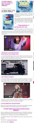 Coupure de presse — Vu du Château, Janvier 2022 : Les Grèves Musicales, Swing O'too, partenariat, festival