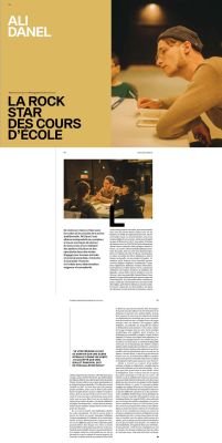 Coupure de presse — Magic, Juin 2022 : Ali Danel, éducation artistique, action culturelle, portrait