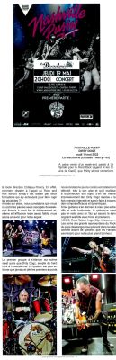 Coupure de presse — Underground Investigation, Juin 2022 : Nashville Pussy, Dirty Dogz, concert, rock