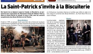Coupure de presse — Autant en emporte la Marne, Mars 2024 : Booze Brothers, Plantec, concert, musiques du monde