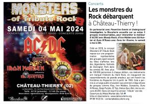 Coupure de presse — Autant en emporte la Marne, Avril 2024 : Monsters of Tribute Rock, concert, rock