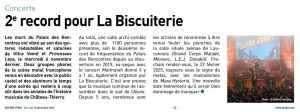 Coupure de presse — Autant en emporte la Marne, Décembre 2024 : Ultra Vomit, Princesses Leya, métal, Palais des Rencontres