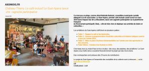 Coupure de presse — Axomois, Janvier 2025