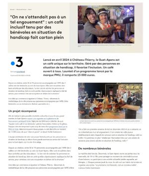 Coupure de presse — France 3, Mars 2025