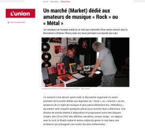 Coupure de presse — L'Union, Mai 2025