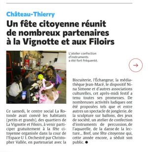 Coupure de presse — L'Union, Mai 2025