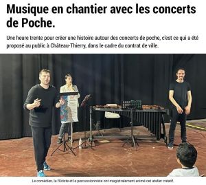 Coupure de presse — L'Union, Juin 2025 : Concerts de Poche, action culturelle, politique culturelle