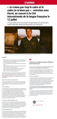 Coupure de presse — L'Union, Juin 2025