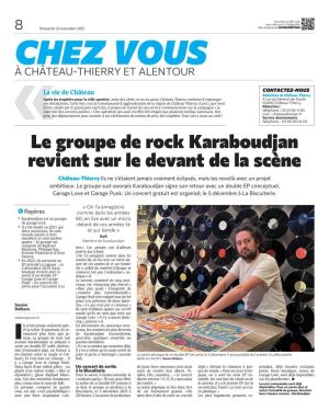 Coupure de presse — L'Union, Novembre 2025