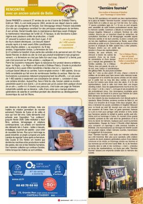 Coupure de presse — Pour Vous, Juin 2026 : Dernière fournée, Belin, patrimoine, théâtre